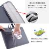 Computer Case 17 Inch Waterproof Computer Bag PC Case Shock Absorption Laptop Case with Shoulder Strap PC Bag Computer Cover Lightweight Computer Case