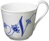 Caneca Royal Copenhagen Blue Fluted Plain com alça alta importada 330ml Presente de casamento 1017159 [Produto regular] "N"