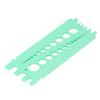 Msuring Tool Plastic Integrated Portable Inch and Millimeter Scale Nut   Thrd Gauge
