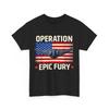 Operation Epic Fury USA Flag T-Shirt