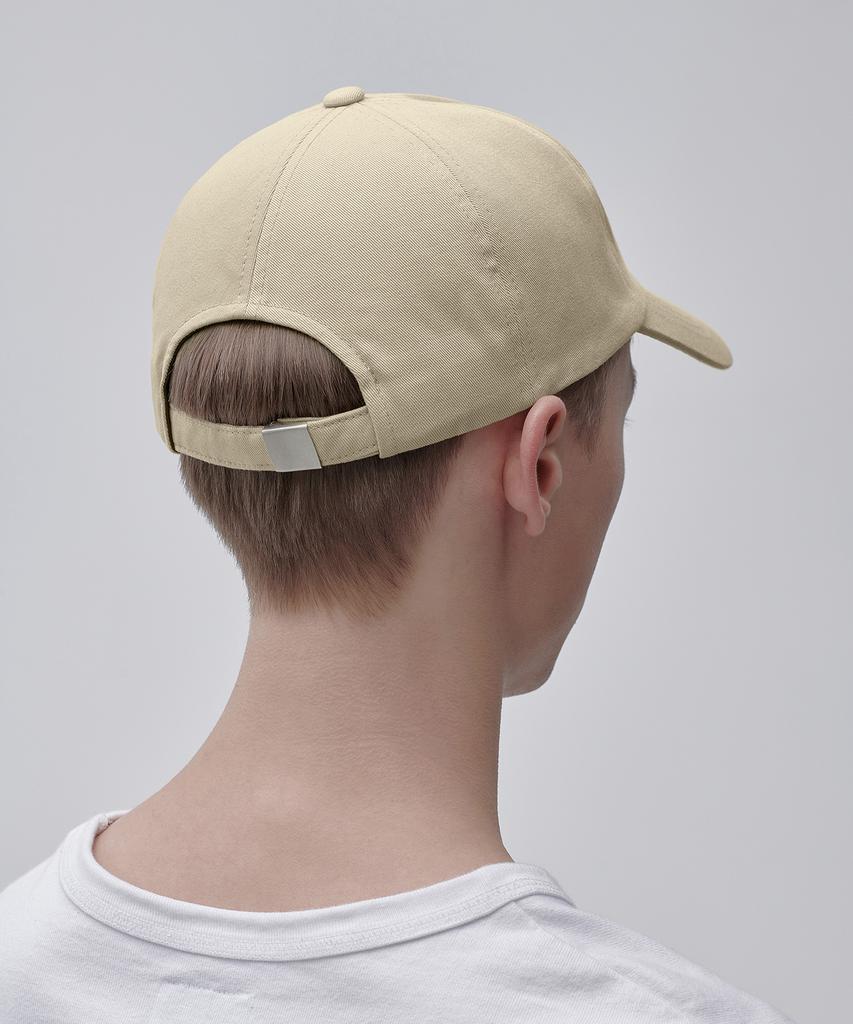 MUSINSA STANDARD Basic Cotton Ball Cap [Beige]