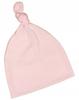 Cotton Baby Cap TRANSITION with a Knot, Circumference 34cm, Light Pink KLEKLE