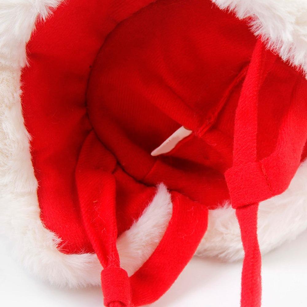Adjustable Dog Lion Dance Hat Warm Celebration Pet Hat Chinese Style Pet Lion Hat  Pet Photoshoot