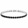 Damarmband med högkvalitativa zirkonkristaller - Elegant modeaccessoar