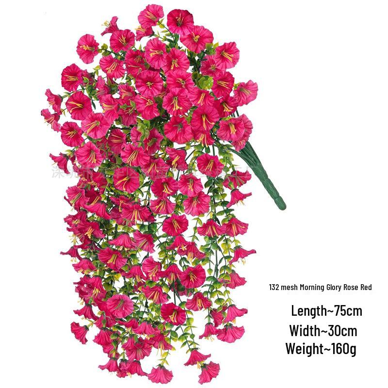 Artificial Violet Eucalyptus Vine Wall Hanging Decoration for Home and Garden