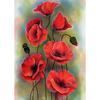 5D DIY Diamond Painting Flower Cross Stitch Kit Art Painting Rhinestone Mosaic Diamond Embroidery Home Decoration Gift