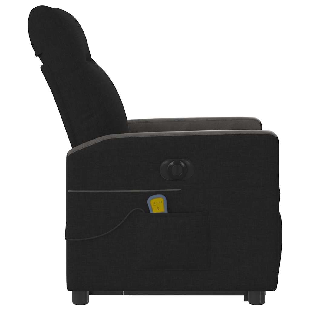 Lift-Up Massage Chair, Electric, Reclining, Black
