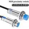 LJ18A3-8-Z/BX BY AX AY Inductive Proximity Switch Sensor Detection Switch NPN/PNP DC 6-36V Approach Sensor 18mm