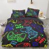 Game Serie Dekbedovertrek King Twin Queen Double Size Kit 3D Geprint Kussensloop 2024 Nieuw Groothandel Kleurrijke Sprei