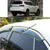 For NISSAN TERRA 2018    Car Body Styling Sticker Plastic Window Glass Wind Visor Rain/Sun Guard Vent Parts