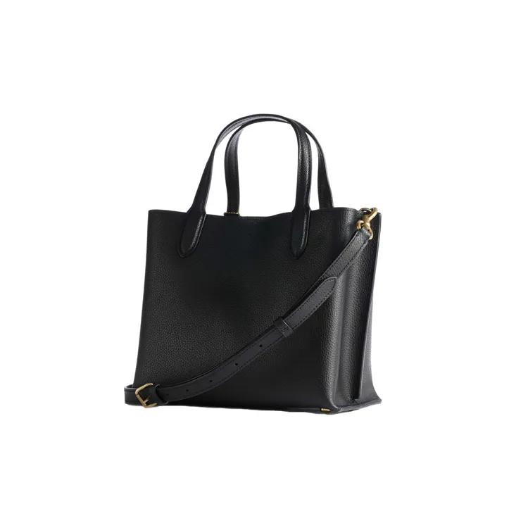 Coach Willow Leather Bucket Bag , Tote Bag , Shopping Bag , Handbag , Crossbody Bag Medium Women's Black (Unisex) Handbags C8869 B4BK