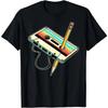 Letnia Gorąca Wyprzedaż Lata 80 Kaseta Ołówek Lata 80 Vintage Vintage Vintage Muzyka T-Shirt Odzież Męska Vintage T-Shirt Camisetas