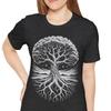 Detailed Yggdrasil Shirt, Norse World Tree Tee, Viking Mythology Gift, Cozy Goth Pagan Apparel, Celtic Knot Tree of Life Graphic