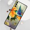 Hummingbird Phone Case For Samsung Galaxy S24 S26 Ultra S20 S21 S22 S23 S25 Plus S10 S25 FE Funda Cover