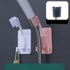 1pcs 360° Shower Head Holder Adjustable Self-Adhesive Showerhead Bracket Wall Mount with 2 Hooks.