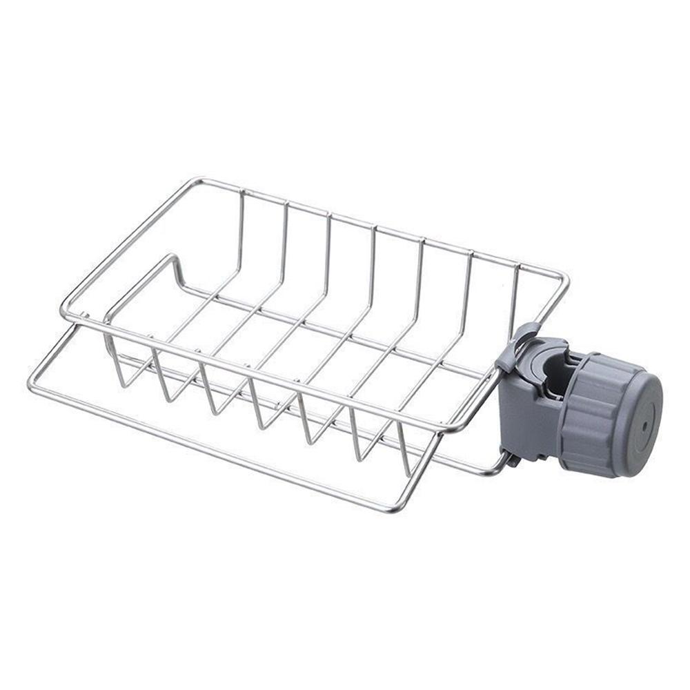 1PC Kitchen Faucet Storage Rack For Stainless Steel Sink, Household Towel Drying Rack, Hanging Basket