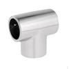 Solid Boat Handrail Hand Rail Fittings 90°316 Marine Stainless Steel Tee Hardware 25mm