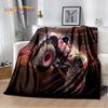 Monster Truck 3D Monster Jam Cartoon Weiche Decken, Warme Kuscheldecke Bequeme Decke für Picknick Betten Sofa Haus Schlafzimmer