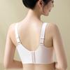 Large Size Bra for Women Adjustable Strapless Anti Glare Bra Women's Gathering Seamless Bra
