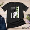US Flag Shamrock American Football St Patricks Day Men Boys Unisex T-Shirt Mens Womens Tees Top