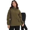 Suit Top and Bottom Set Water Aoki Outdoor Golf Mountain Mountain Rainy Season Protection Rainwear, Raincoat, Women's [Rain Waterproof, Repellent,