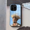 Singer B-Bad Bunny Phone Case For IPhone 17 Air 16 E Pro Max 15 14 13 Mini 12 Pro 11 Max Plus Black Glass Cover