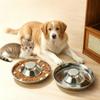 Stainless Steel Pet Food Bowl Large Capacity Multi-size Slow Feeder Bowl Durable Easy Clean Weaning Bowl Puppy Cats Pet Supplies