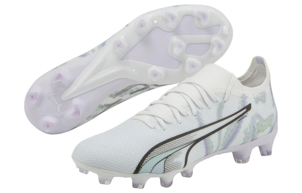 Puma Ultra Match Brilliance FG/AG 'White Grey' Women's 107405-01