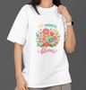 Let Kindness Bloom T Shirt Floral Positive Kindness Quote Gift Tee Top