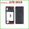 Rear Full Housing Frame For SAMSUNG Galaxy A70 2019 A705 Back Battery  Cover Case Housing +Middle Frame Button Camera Lens