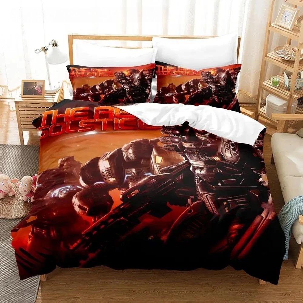 Game Payday Bedding Set Single Twin Full Queen King Size Bed Set Adult Boys Bedroom Duvet Cover Sets Hip Hop Clown Anime Bed