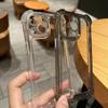 Applicable To Apple 15 Mobile Phone Case Iphone13 Transparent 16Pro Fine Hole Acrylic 11 Airbag Anti-fall 8 Protective Cover