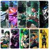 Midoriya Izuku Deku MHA My Hero Soft Cover for Samsung Galaxy A12 A22 A32 A52 A72 A02S Phone Case Note 20 Ultra 10 S10 Plus A51