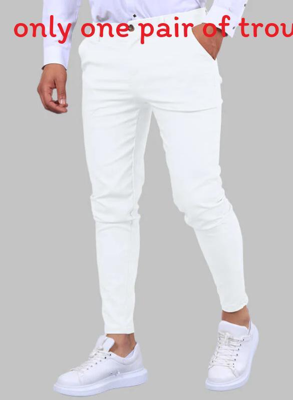 Slim-Fit-Freizeithose für Herren aus hochelastischem Baumwollmischgewebe für urbane Streetwear