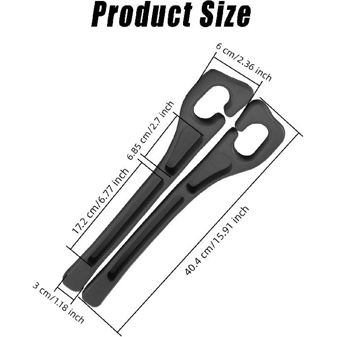 Car Seat Gap Filler Organizer 2 Pack, Anti-Drop Car Seat Gap Filler, Black
