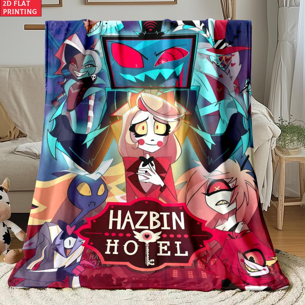Anime thin Flannel Blanket for Bedrooms,Living Rooms,Sofas Blankets,Offices,Lunch Breaks,Picnics,blankets fluffy custom blanket