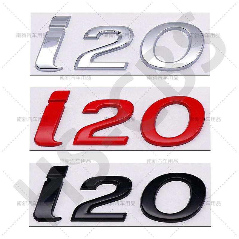 3D Chrómový Kovový Štýl Auta I10 I20 I30 I40 Písmenový Znak Zadný Znak na Kufor Pre Hyundai Logo Štítok s Názvom Nálepky Príslušenstvo do Auta