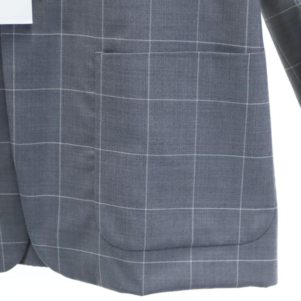 unused uniform experiment 20SS Window pen check 3B tailored jacket Men's Used