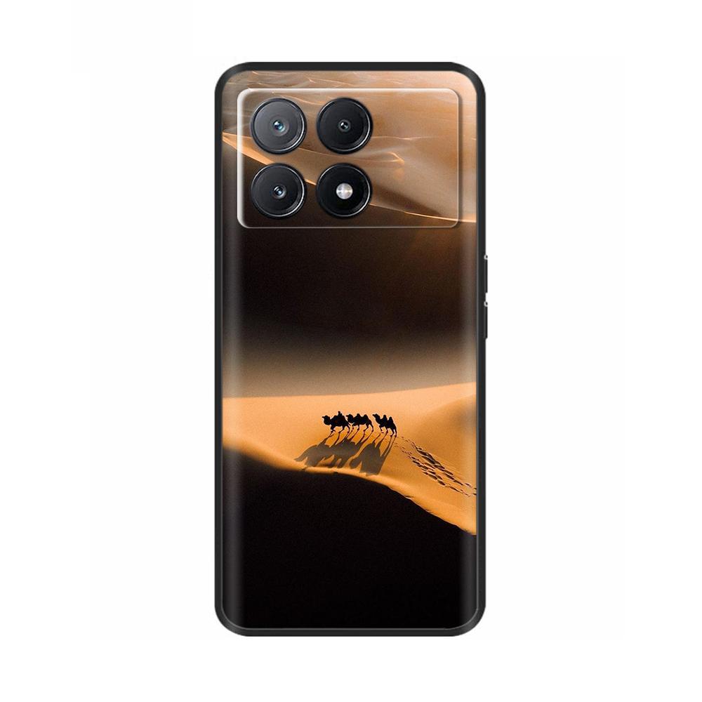 Poco X6 Case Cartoon Bumper Cute Animal Silicone Soft Phone Case For Xiaomi Poco X6 Pro Poco X 6 Pro X6Pro Pocox6 Pro 5G Cases