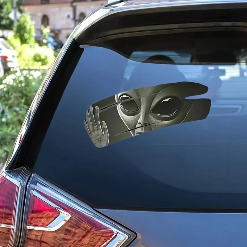 Car Stickers With Quirky Creative Inspiration, 3D Shattered Self-adhesive PVC Vinyl Decorative Stickers