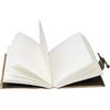 Leather Journal Leaf Notebook Travel Writing Diary or Vintage Sketch Book Cotton Paper for Men & Women (7x5 Inch)