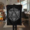 1PC D&D Dungeon and Dragons Print Flannel Blanket, High Quality All Seasons, Home Decor, Warmth and Comfort, Perfect for Christmas Gifts