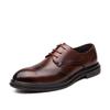 Mode Whoholl Marke Oxford Schuhe Lackleder Kalbsleder Brogue Kleiderschuhe Klassische Business Formelle Schuhe Mann Handgefertigt Herren 2024