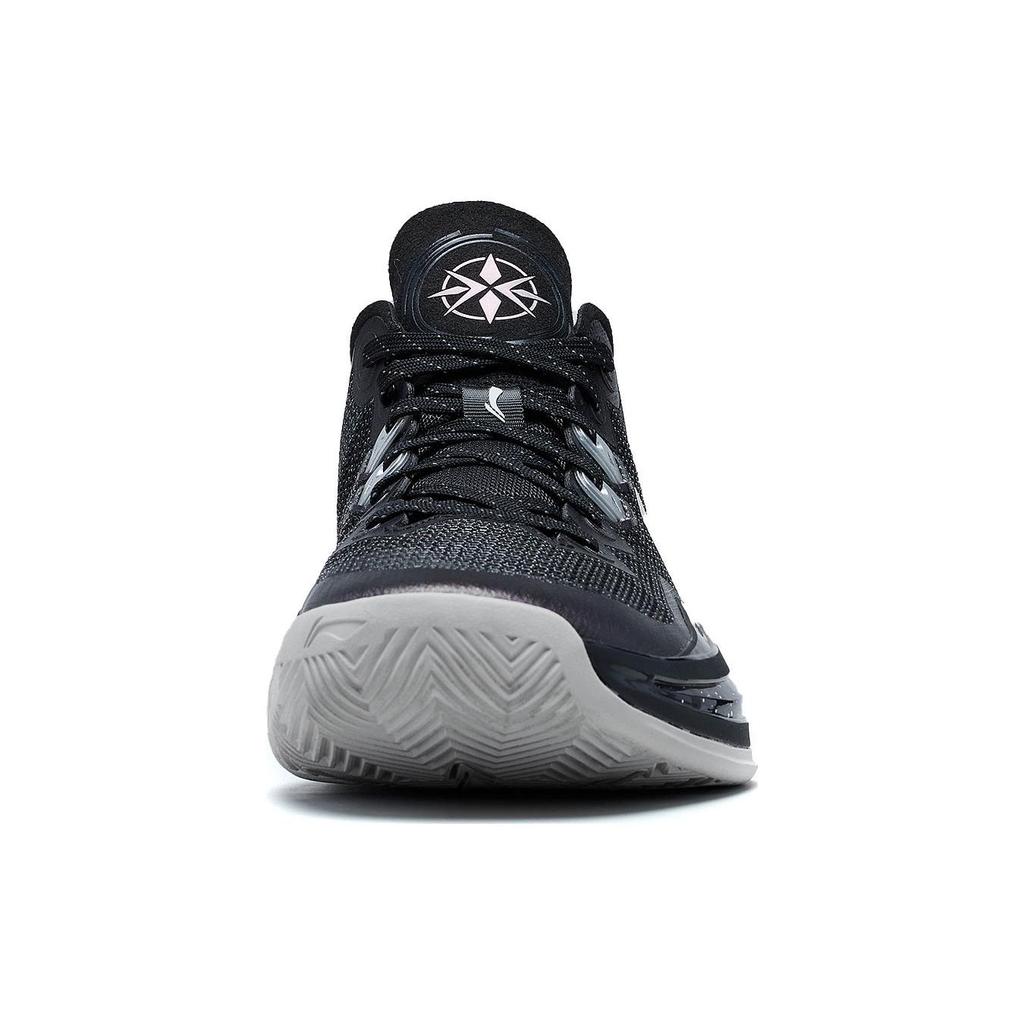 LiNing Blade 3 V2 Obsidian Lightweight High Resilience Durable Shock Absorption Low Top Basketball Shoes Men Sneaker Black ABAT057-7