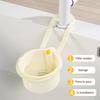 Creative Kitchen Sink Hanging Strainer Basket Detachable Openable Bottom Cover Kitchen Garbage Filter Quickly Drain Clean Rack