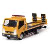 1/32 Nissan VAN Type Alloy Trailer Model Simulation Metal Car Transporter Wrecker Truck Pull Back Sound and Light Toy Truck