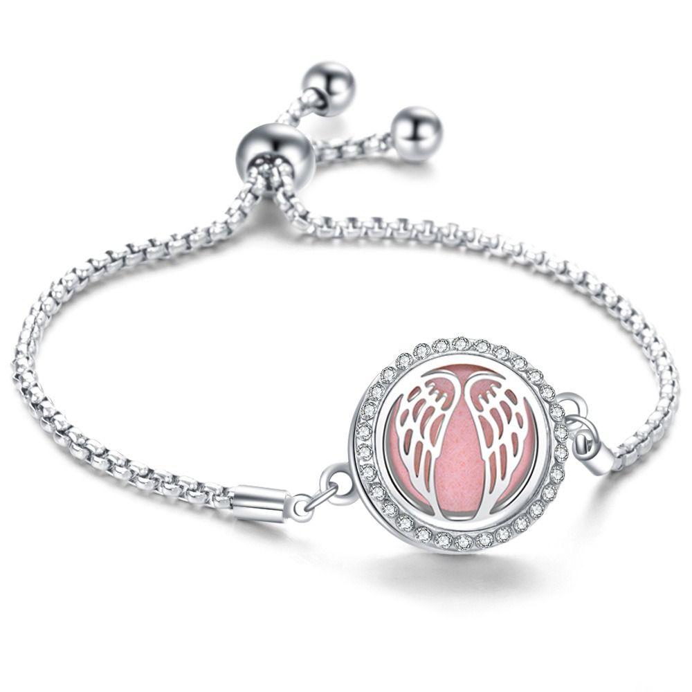 Jewelry Accessories Open Locket Aroma Diffuser Bracelet Openable Perfume Aromatherapy Bracelet