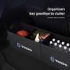 Car Trunk Organizer Box Leather Folding Storage Bag For Volvo XC90 V90 V60 XC60 V40 S80 S60 S90 C40 XC40 V70 XC70 C30 C70 EX90 R