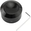 Black Swingarm Pivot Left Bolt Cover 61400344 for Harley for Sportster for XL 883 1200 14-22 for Softail for Low for Rider for Street for Fat for Bob