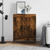 Vidaxl Cabinet, Smoked Oak, 69.5X34X90 Cm, Wood-Based Material